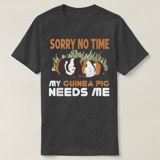 Camiseta Guinea Pig Lover  (Diseño del anverso)