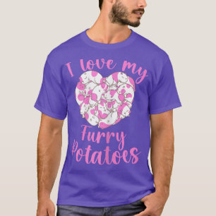 Camiseta Guinea Pig Lover Cute Amo Mis Patatas Furadosas