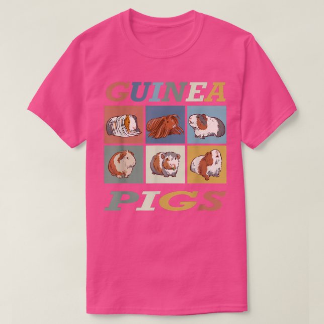 Camiseta Guinea Pig Lover Funny (Diseño del anverso)