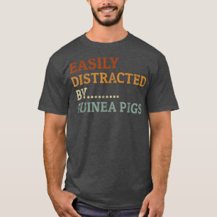Camiseta Guinea Pig Lover Retro Graciosamente Distraído Por