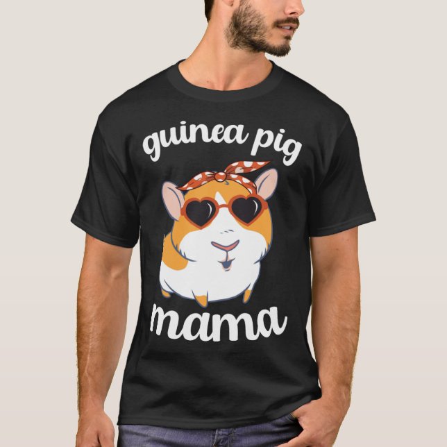 Camiseta Guinea Pig Mama Women Mothers Day Guinea Pig Mom M (Anverso)