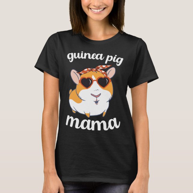 Camiseta Guinea Pig Mama Women Mothers Day Guinea Pig Mom M (Anverso)