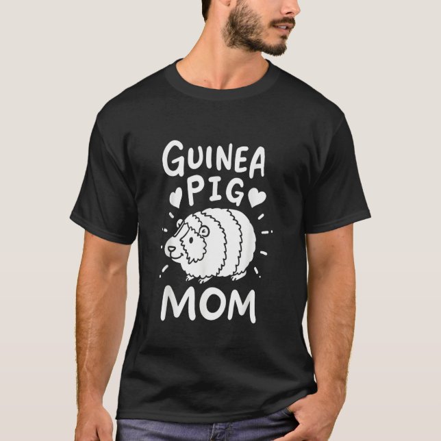 Camiseta Guinea Pig Mom (Anverso)