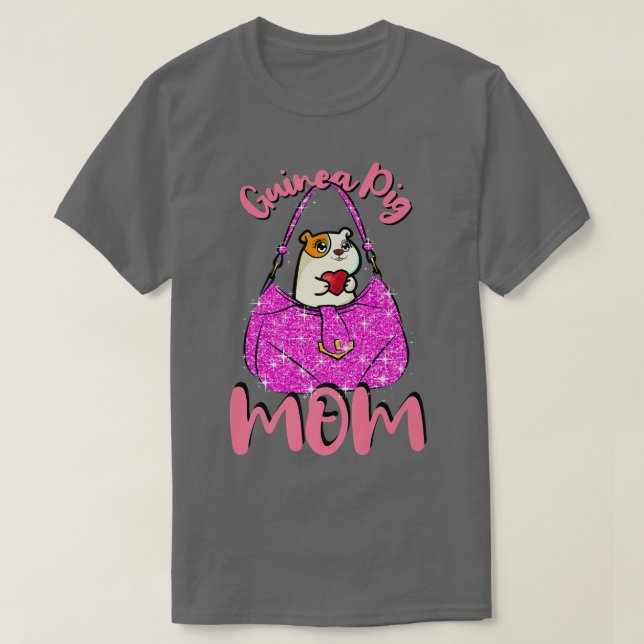 Camiseta Guinea Pig Mom Cavy Owner  (Diseño del anverso)