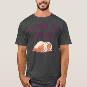 Camiseta Guinea Pig Mom Costume Mama Mother Longhair Guinea