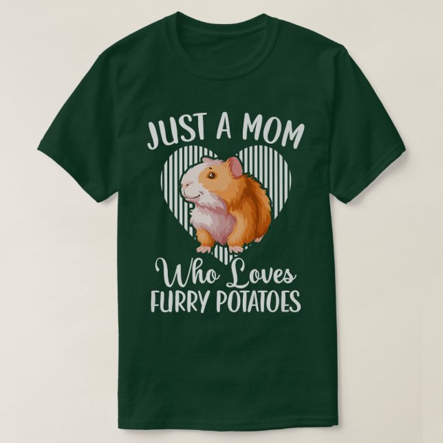 Camiseta Guinea Pig Mom Cute Cavy (Diseño del anverso)