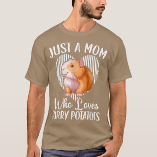 Camiseta Guinea Pig Mom Cute Cavy445