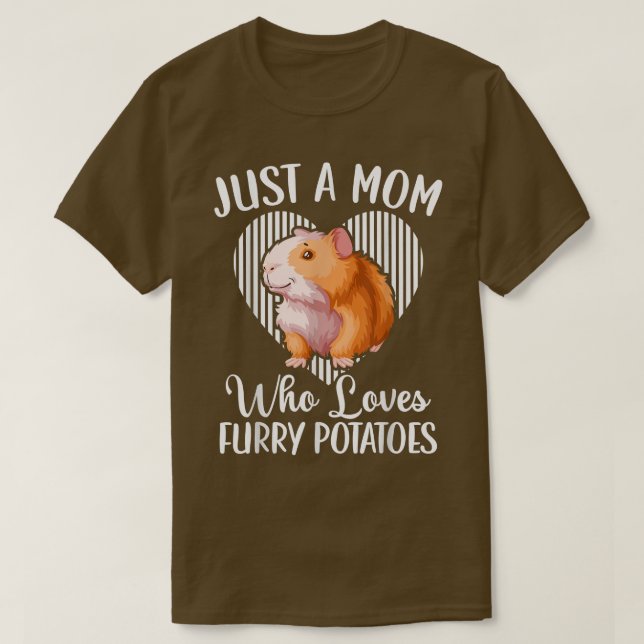 Camiseta Guinea Pig Mom Cute Cavy449 (Diseño del anverso)