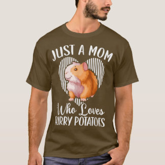 Camiseta Guinea Pig Mom Cute Cavy449