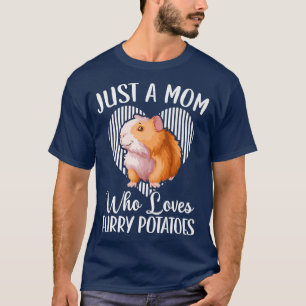 Camiseta Guinea Pig Mom Cute Cavy 441