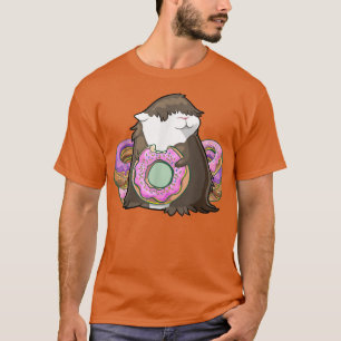 Camiseta Guinea Pig Mom Dad Funny Piggy Lover Donut 452