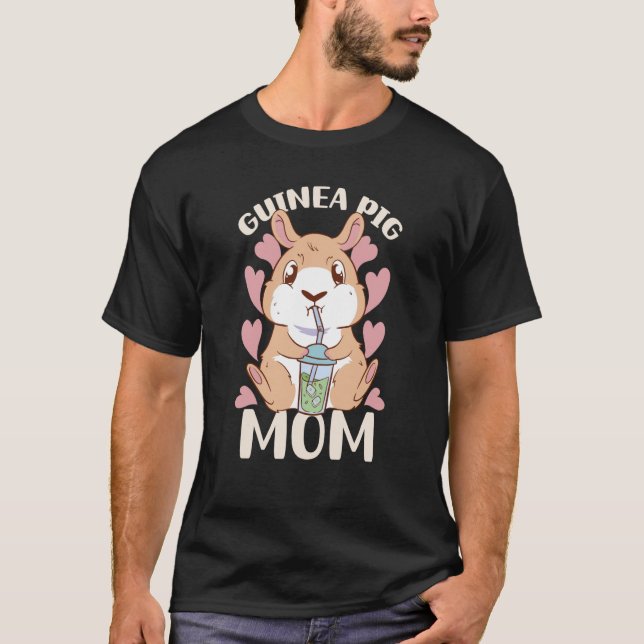 Camiseta Guinea Pig Mom Guinea Pig Guinea Pig Owner Designs (Anverso)