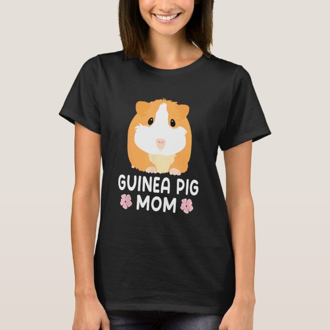 Camiseta Guinea Pig Mom Guinea Pig   Mama Mother (Anverso)