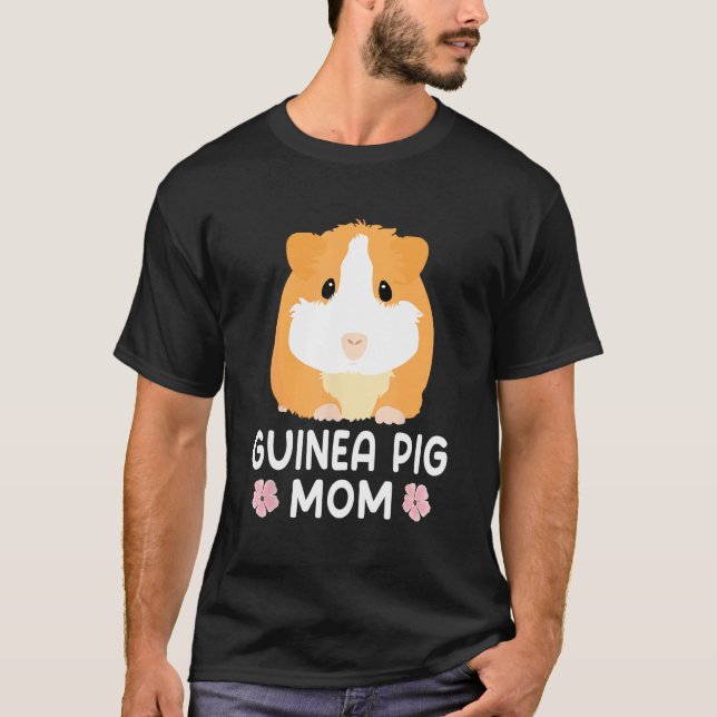 Camiseta Guinea Pig Mom Guinea Pig   Mama Mother (Anverso)