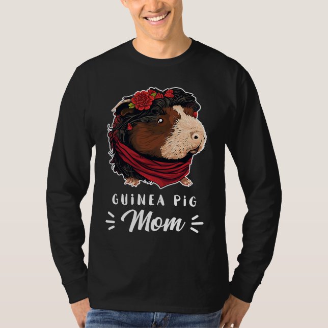Camiseta Guinea Pig Mom Outfit for Guinea Piggies Girl (Anverso)