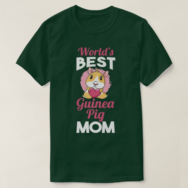 Camiseta Guinea Pig Mom Premium2278  (Diseño del anverso)