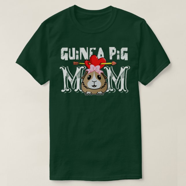 Camiseta Guinea Pig Mom Shirt  Costume Gift Clothing Access (Diseño del anverso)