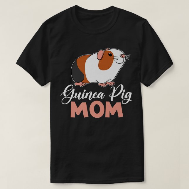 Camiseta Guinea Pig Mom Shirt Guinea Pig Owner Cavy Lover P (Diseño del anverso)