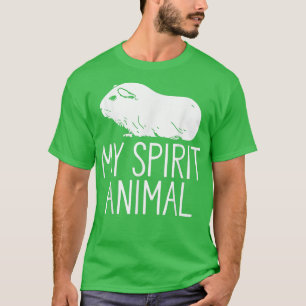 Camiseta Guinea Pig My Spirit Animal Hamster Pet Lover T-Sh