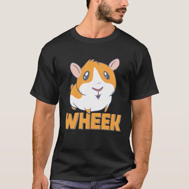 Camiseta Guinea Pig Owner cute Wheek (Anverso)