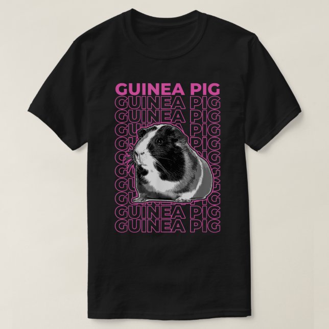 Camiseta Guinea Pig Pastel Estético (Diseño del anverso)