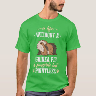 Camiseta Guinea Pig Pet Peruvian Sheba 