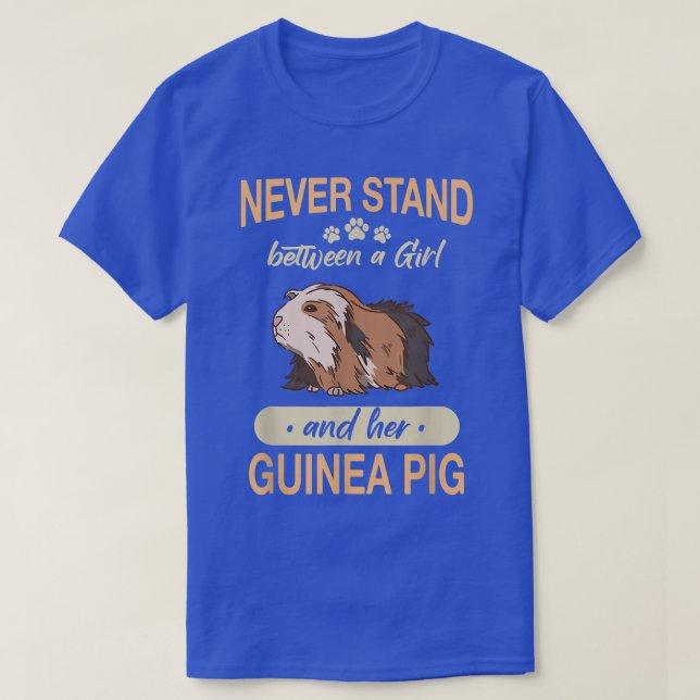 Camiseta Guinea Pig Pet Peruvian Sheba 497 (Diseño del anverso)