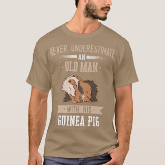 Camiseta Guinea Pig Pet Peruvian Sheba old man 