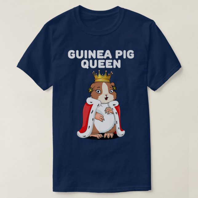 Camiseta Guinea Pig Queen  Womens Guinea Pig   Pet Guinea P (Diseño del anverso)