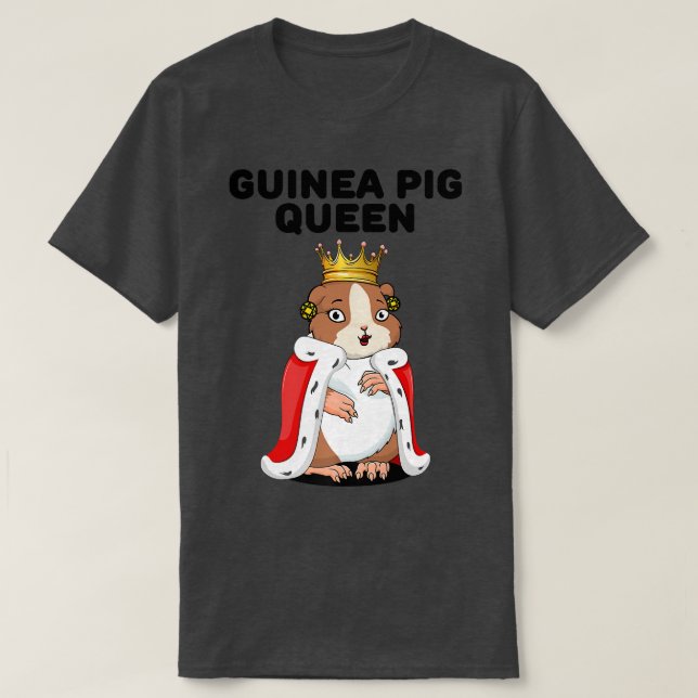 Camiseta Guinea Pig Queen  Womens Guinea Pig   Pet Guinea P (Diseño del anverso)