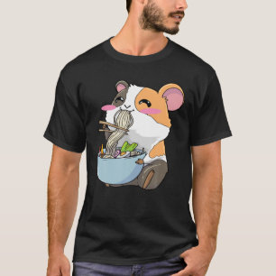 Camiseta Guinea Pig Ramen Noodles Kawaii