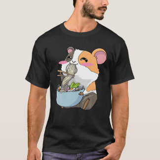 Camiseta Guinea Pig Ramen Noodles Kawaii