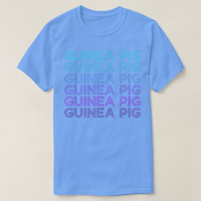 Camiseta Guinea Pig Retro Premium 2397 (Diseño del anverso)