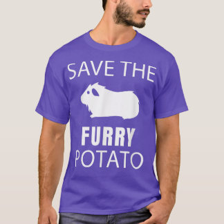 Camiseta Guinea Pig - Save The Furry Potato 