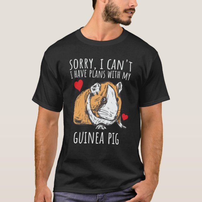 Camiseta Guinea pig saying owner (Anverso)