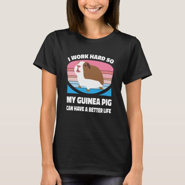 Camiseta Guinea Pig Saying Pet Furry Potato Girls Kids (Anverso)