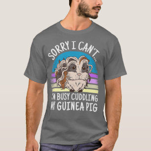Camiseta Guinea pig saying with lunkarya guinea pig 