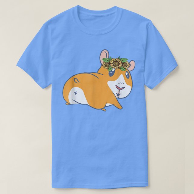 Camiseta GUINEA PIG Sunflower  (Diseño del anverso)