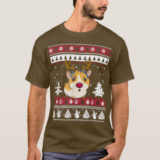 Camiseta Guinea Pig Ugly Christmas, Guinea Pig595