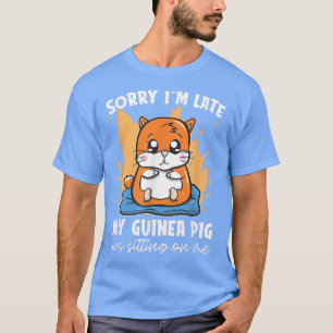 Camiseta Guinea Pig Was Sitting On Me Guinea Pigs Rodent Ca