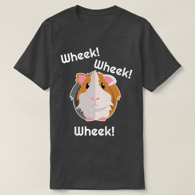 Camiseta Guinea Pig Wheek Gift   Guinea Pigs Birthday Cloth (Diseño del anverso)