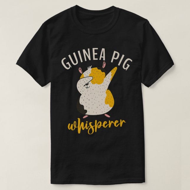 Camiseta Guinea Pig Whisperer Cute Guinea Pig Premium (Diseño del anverso)