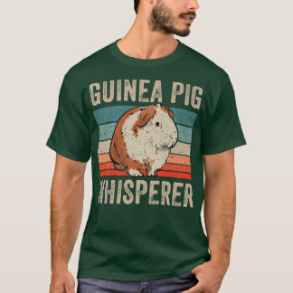 Camiseta Guinea Pig Whisperer Lover Cute Mascota Animal Pre