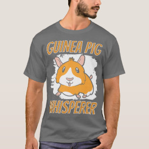 Camiseta Guinea Pig Whisperer Pet Animal Lover Cute 