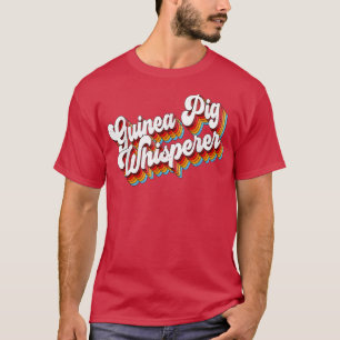 Camiseta Guinea Pig Whisperer Retro 