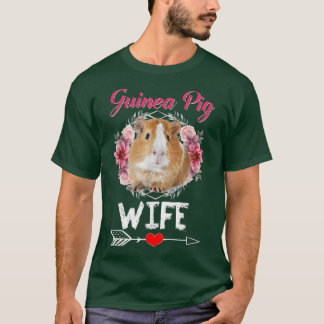 Camiseta Guinea Pig Wife Costume Clothing Cute Guinea Pig L