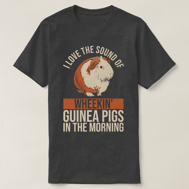 Camiseta Guinea Piggy Quote for a Guinea Pig nerd Premium  (Diseño del anverso)