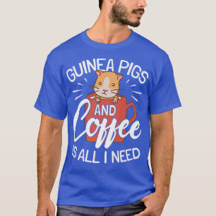 Camiseta Guinea Pigs And Coffee - Guinea Pig Premium