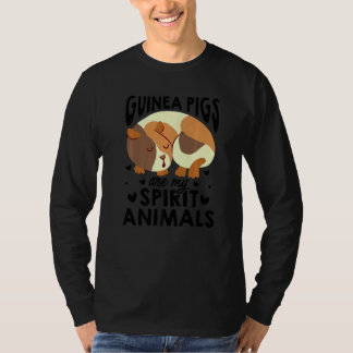 Camiseta Guinea Pigs Are My Spirit Animals Guinea Pig Owner