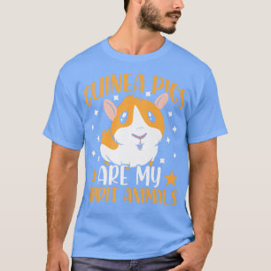 Camiseta Guinea Pigs Are My Spirit Animals Pet Guinea Pig A
